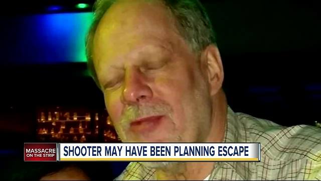 Las Vegas gunman planned to escape after massacre, sheriff says