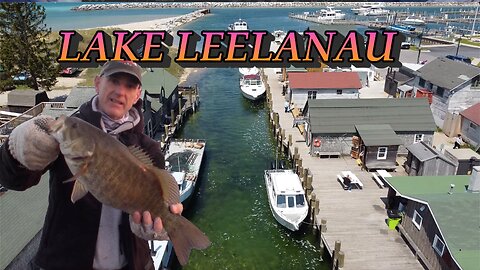 Michigan's Lake Leelanau Early Season Smallmouth Bass Fishing