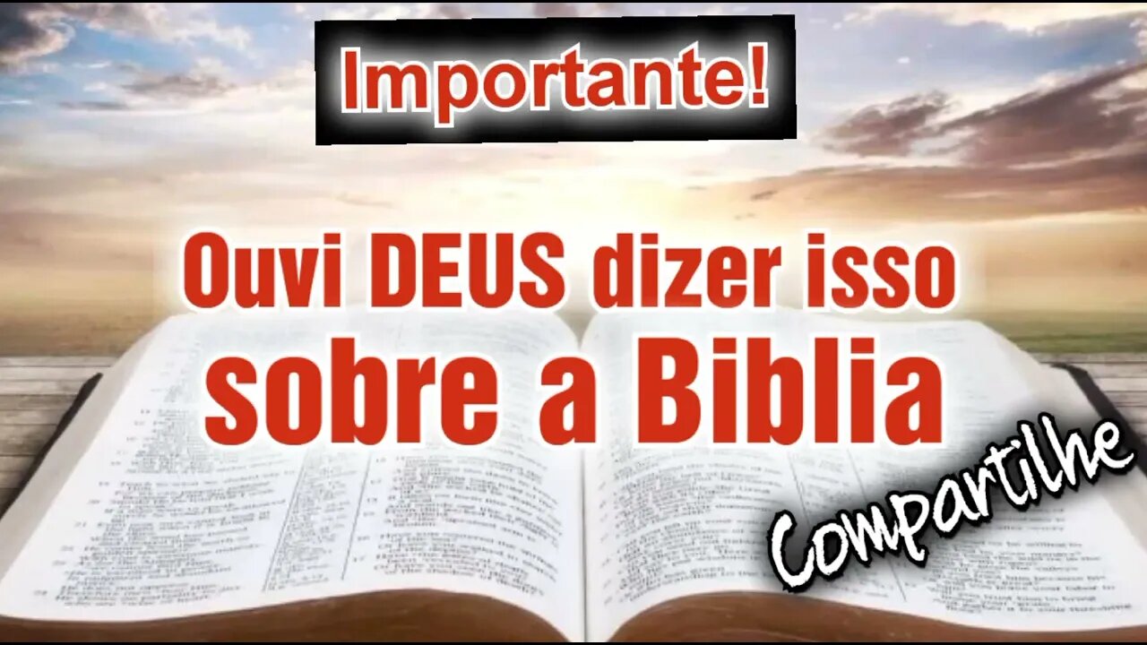 Mensagem de DEUS sobre a Biblia🔺️ Importante!! #compartilhe #jesus #biblia #mensagem