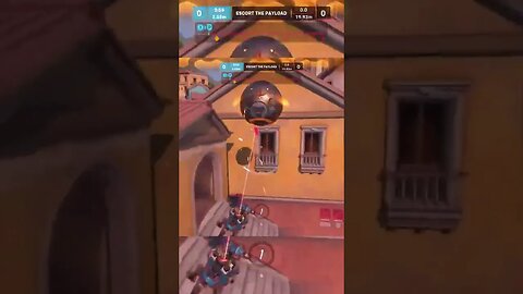 Ball 🆚 Torb #gaming #overwatch #shorts #hunterkio #clips