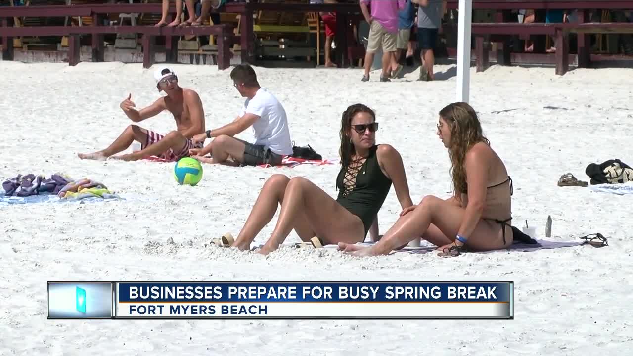 Beach businesses expect to cash in for spring break after rough year for red tide