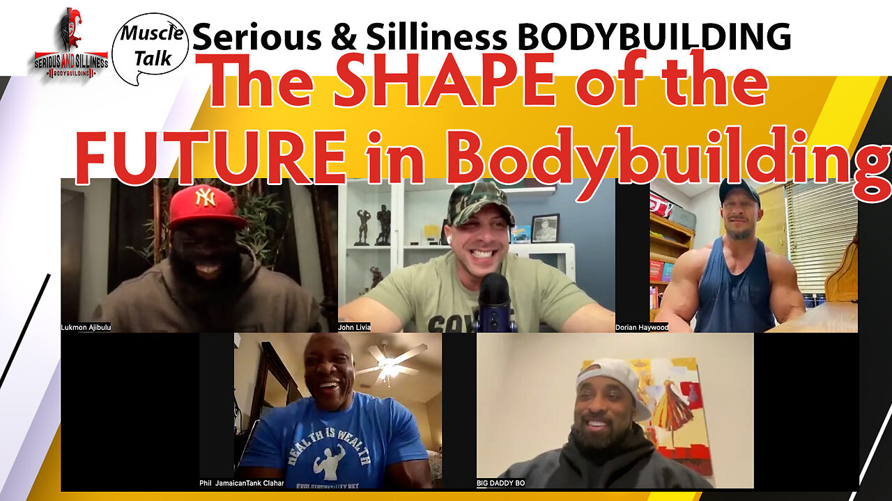 Muscle Talk XLIV Dorian Haywood Phil Clahar Lukmon Ajibulu Big Daddy Bo IFBB Pro Bodybuilding 2024