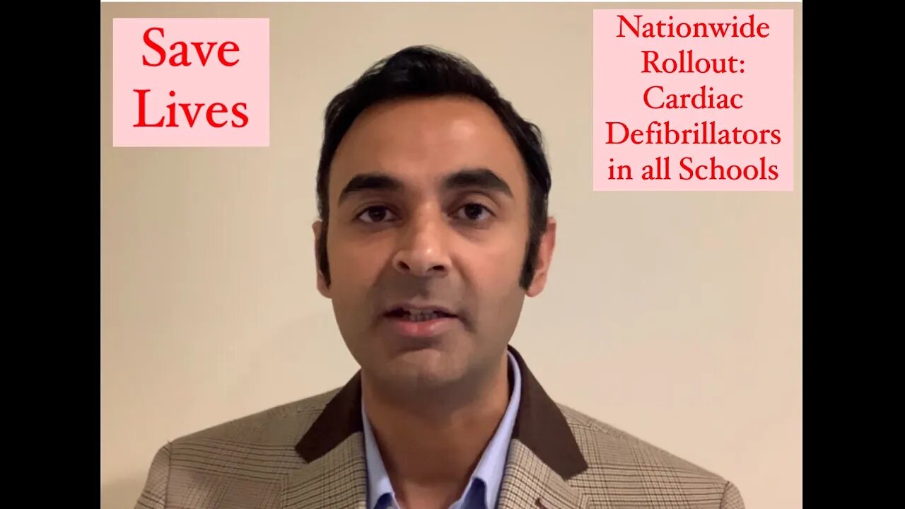 New NATIONAL POLICY: Thousands of Cardiac Defibrillators for School Children