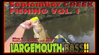 Motorized Kayak Bass Creek Fishing with ChatterBaits and the Native Watercraft Falcon 11