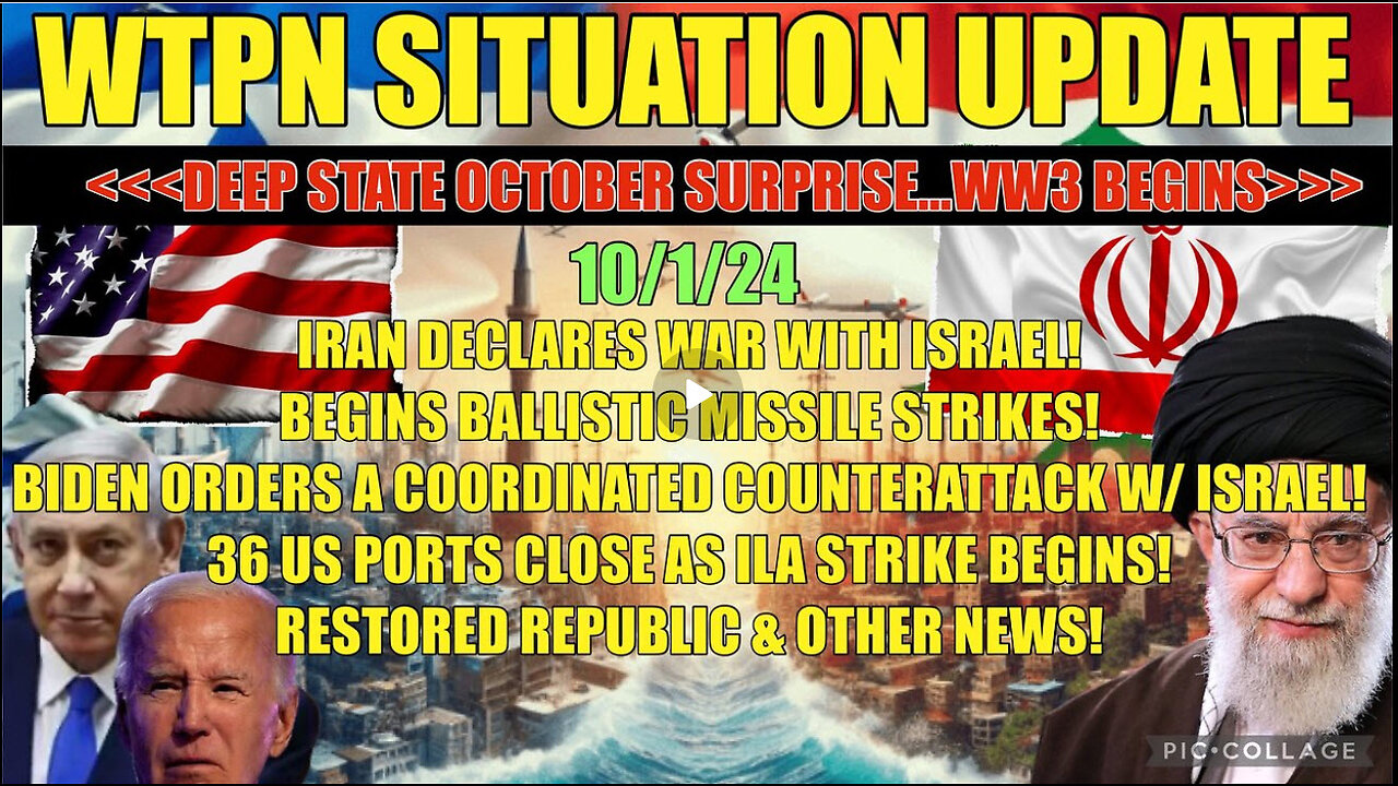 WTPN SITUATION UPDATE 10/1/24