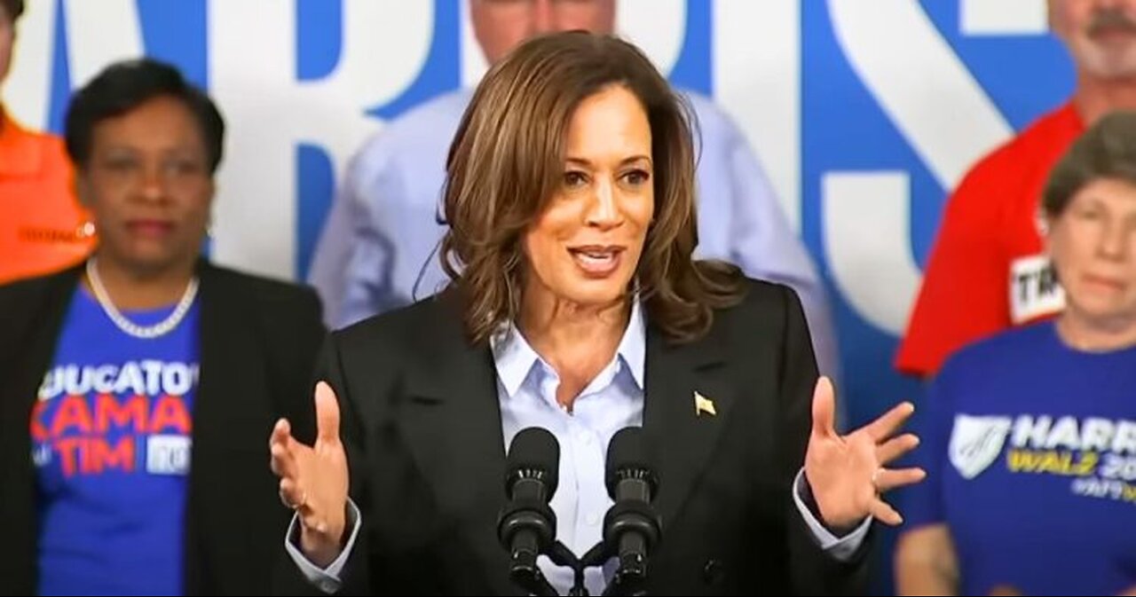 Watch Harris Unveils New ‘Fake Accent’ During Speech, Sparking Mixed Reactions