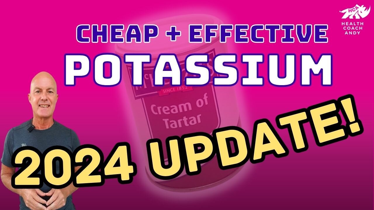 Secret Potassium Supplement - 2024 UPDATE | STILL VERY Cheap and Effective