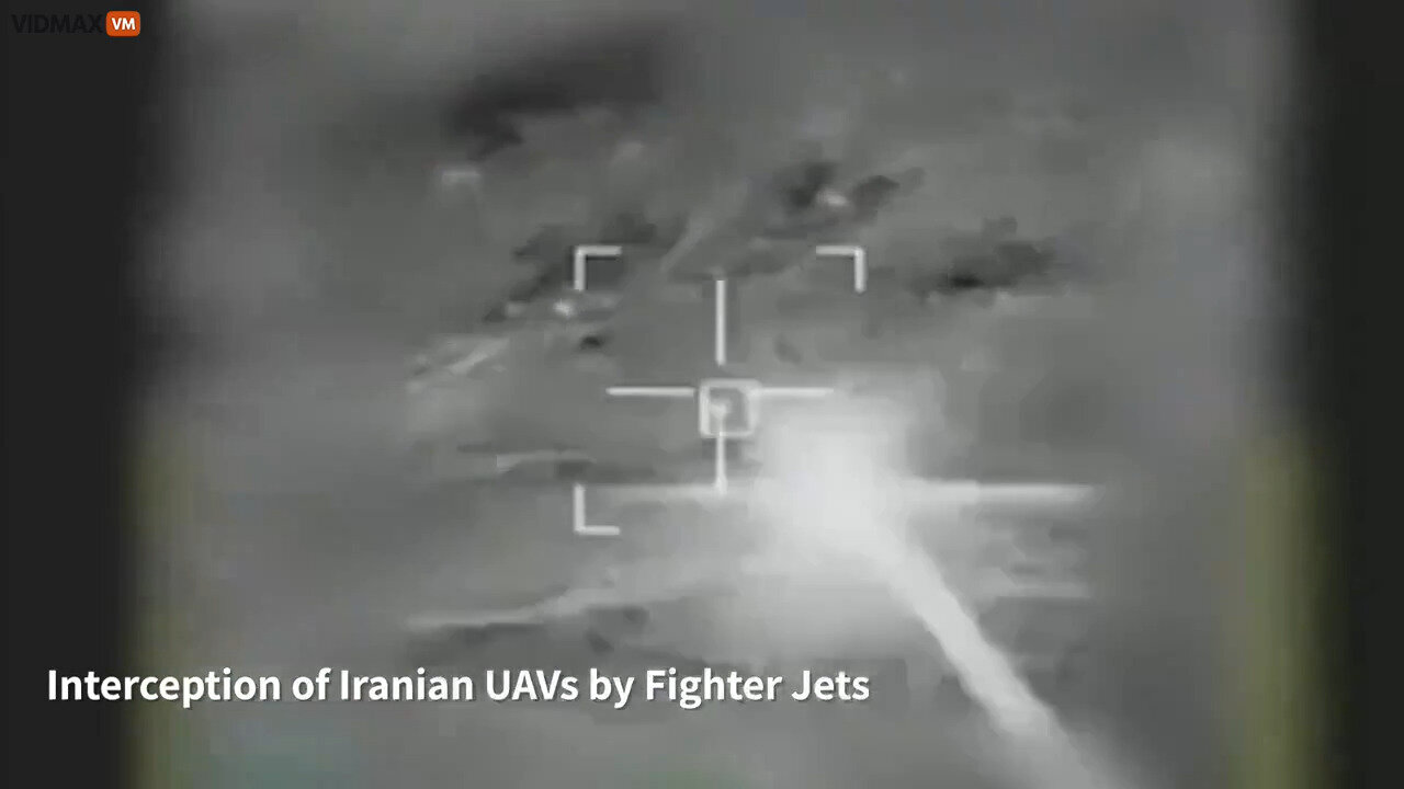 Wild Footage Released By Israel Shows How Iran's Drones And Missiles Were Intercepted