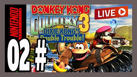 PLATINANDO: Donkey Kong Country 3 (SNES) PARTE 2 AO VIVO