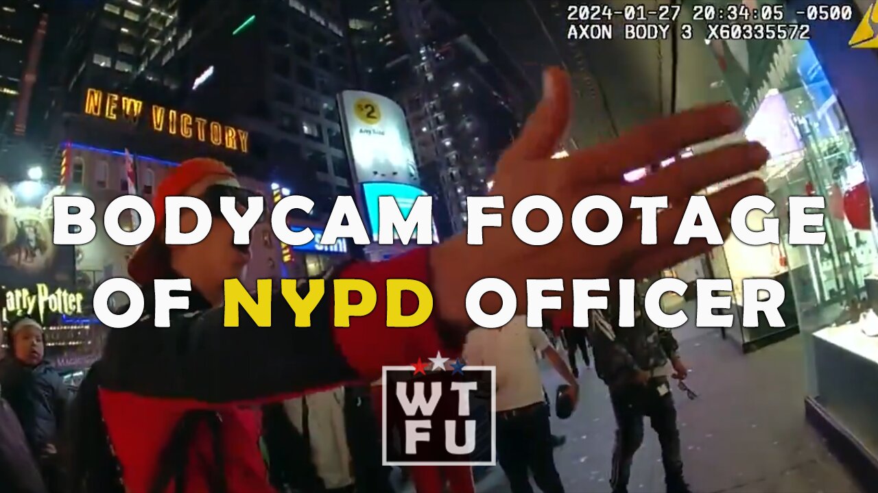 BREAKING: Bodycam footage released of the NYPD officers