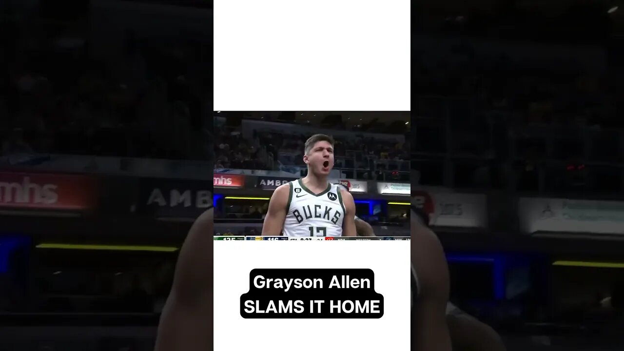 Grayson Allen SLAMS IT HOME