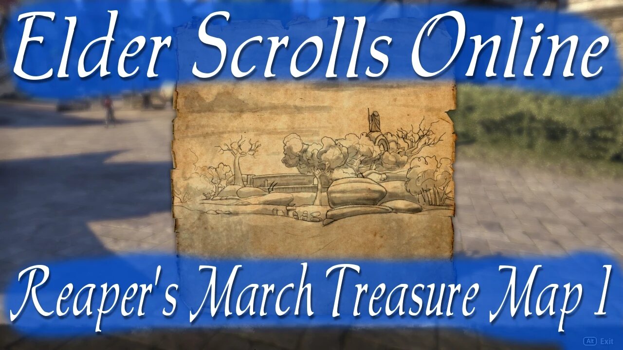 Reaper's March Treasure Map 1 [Elder Scrolls Online]