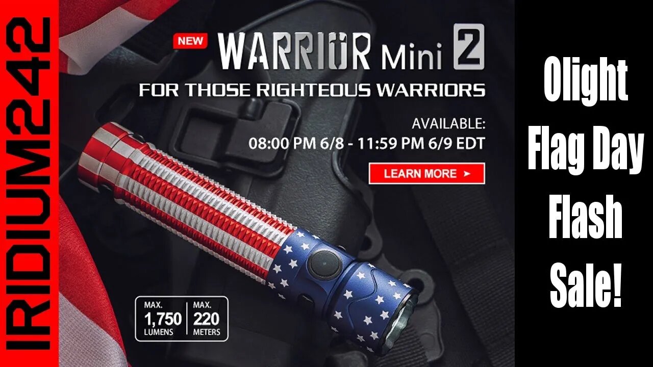 Olight Flag Day Sale: Stars And Stripes!