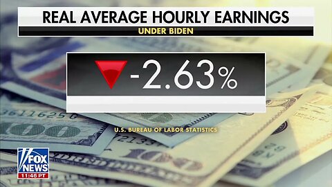 BIDENOMICS: Real Average Hourly Earnings Down Almost 3% Under Biden As Economy Continues To Slide