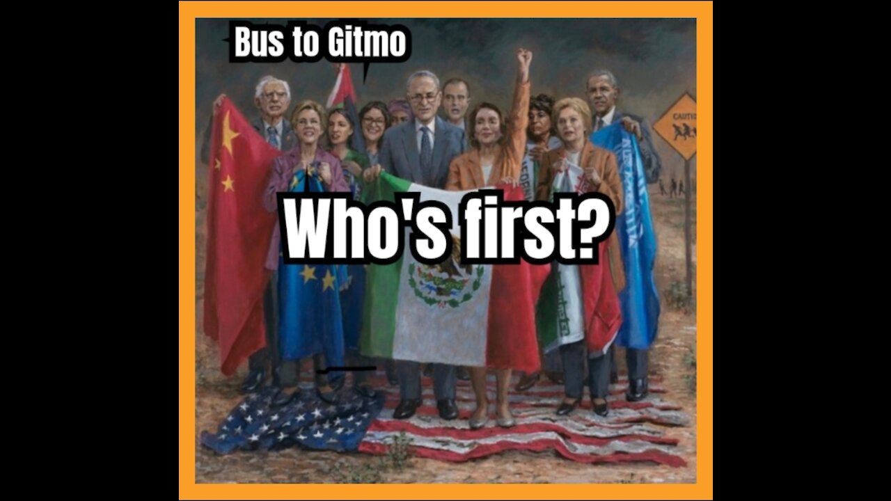 🤣"DEMOCRATS CON-AIR FLIGHT NONSTOP STRAIGHT TO GUANTANAMO BAY ( #GITMO )"🤣