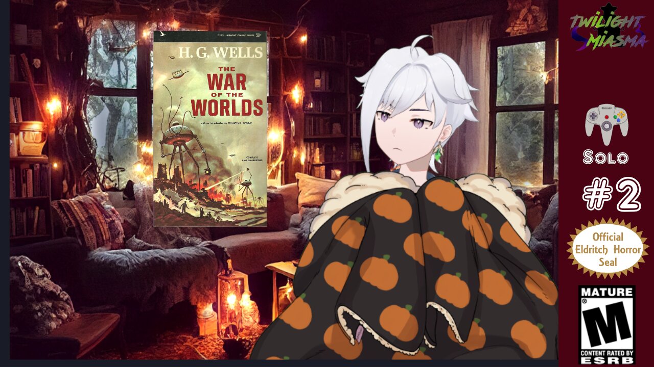 Back to reading War of the Worlds. Session #2