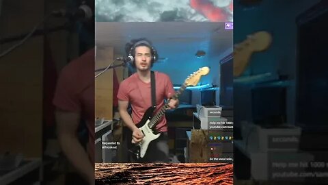 Always fun Shredding these Pink floyd style Backing Tracks 🤘 #twitch #livemusician #pinkfloyd