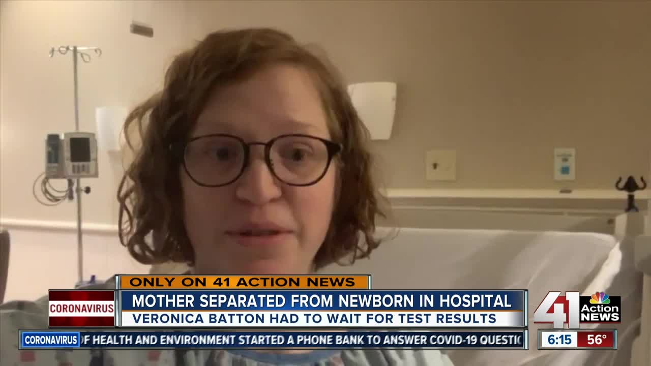 Mother separated from newborn in hospital