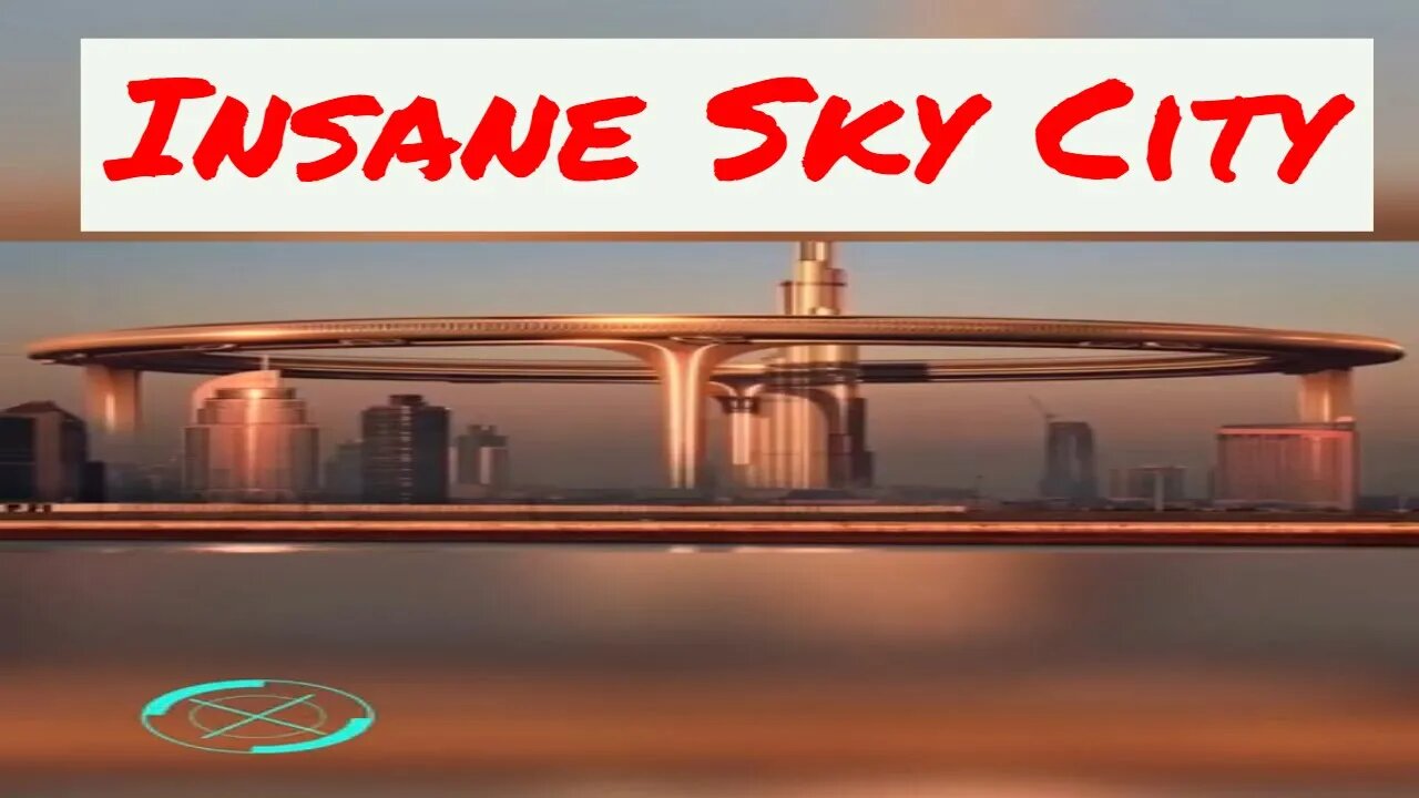 Building Beyond Borders: The Dubai Circle-Insane Sustainable City In The Sky #shorts