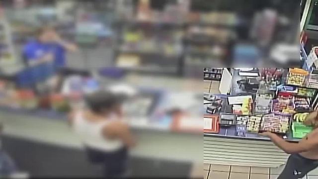 Surveillance camera captures man stealing cigars at Phoenix gas station