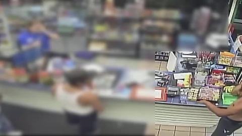 Surveillance camera captures man stealing cigars at Phoenix gas station