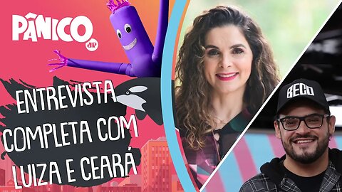 Assista à entrevista com Luiza Ambiel e Matheus Ceará na íntegra