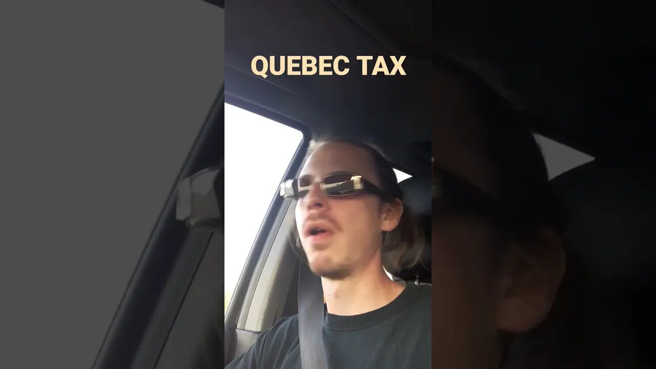 Quebec taxes mayn #sfmcollective #shorts #quebec