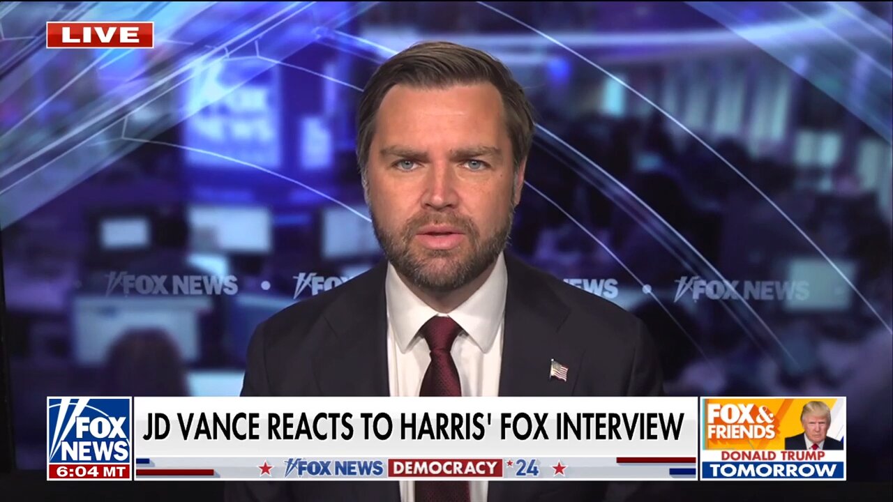 JD Vance: Kamala Harris dodged questions and didn't show leadership.