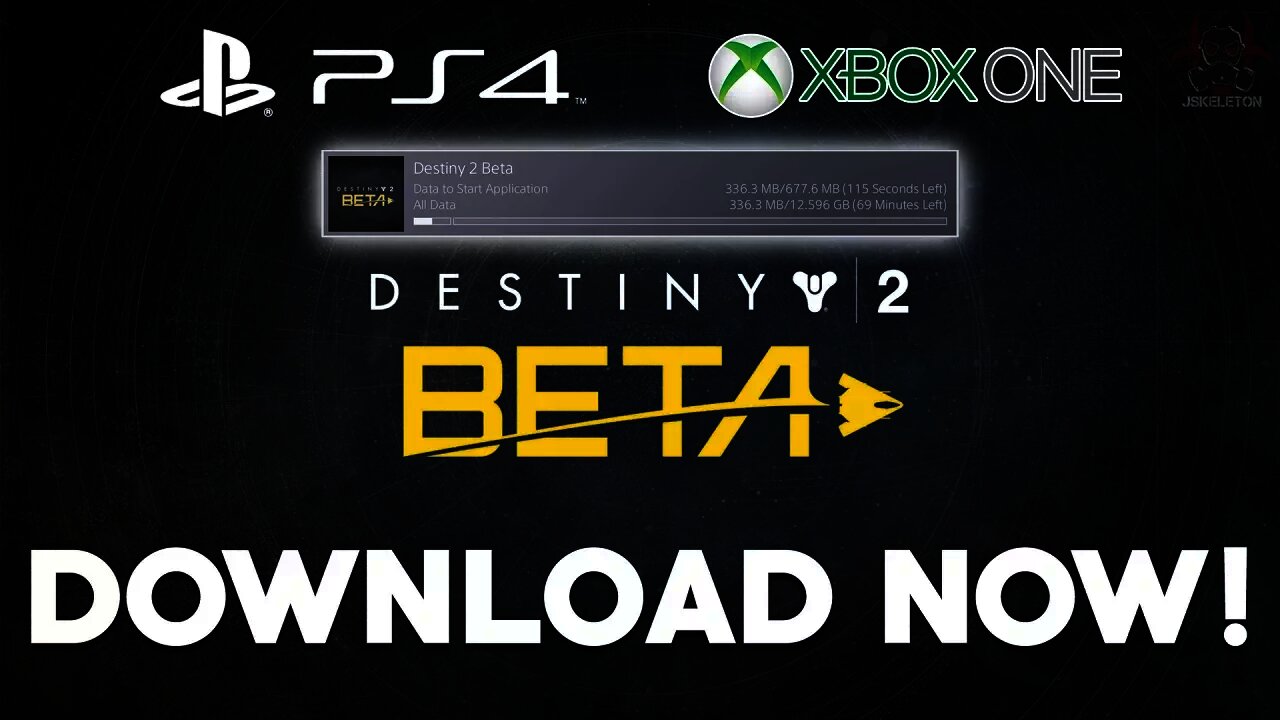 Destiny 2 Beta DOWNLOAD NOW! - How To Download Beta on PS4 & Xbox One!