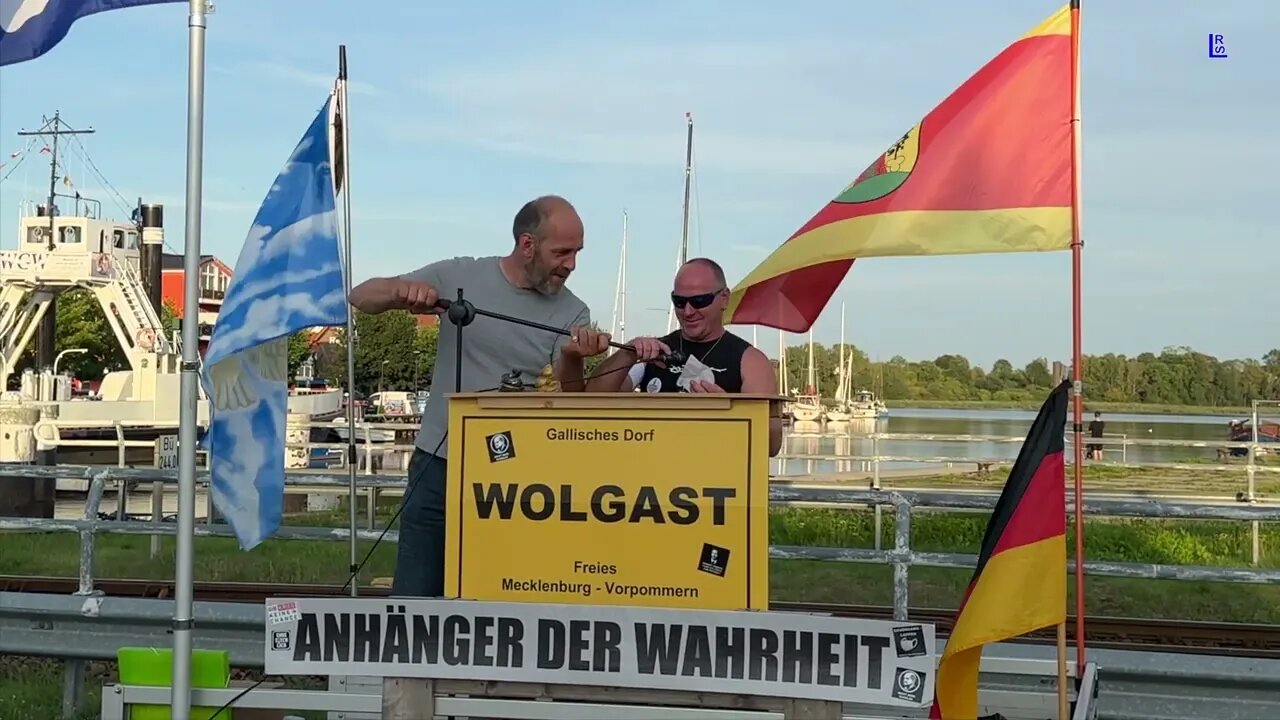 Wolgast - Stefan und Falko mit Infos 15-08-2023