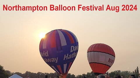 Northampton Balloon Festival Aug 2024