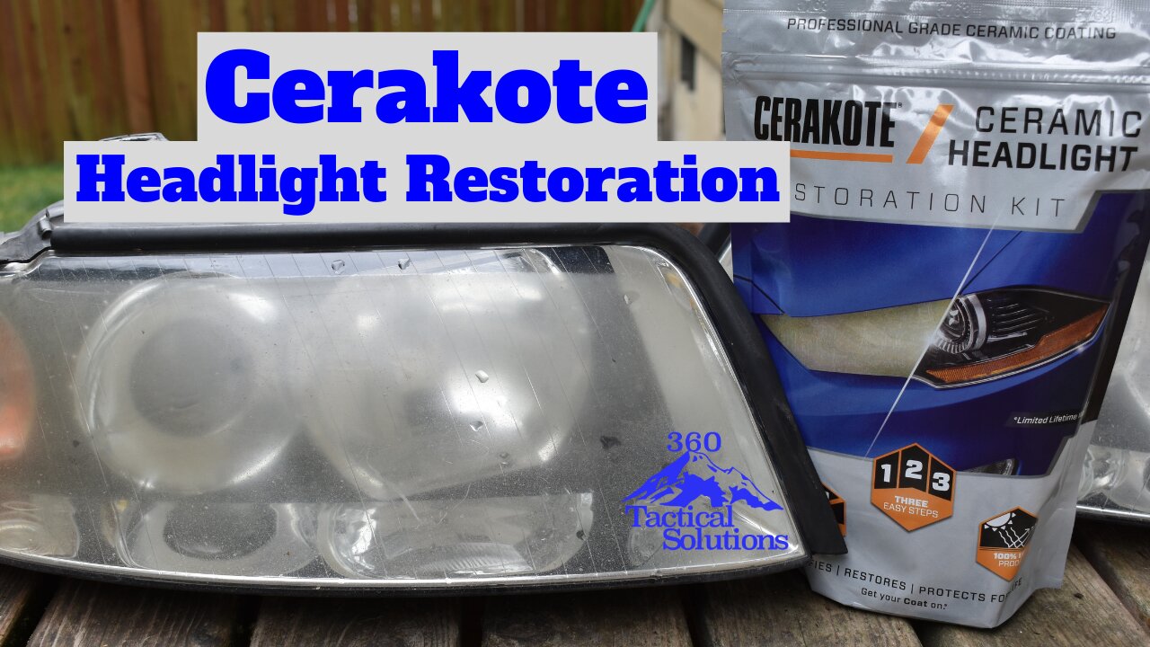 Cerakote Headlight Restoration