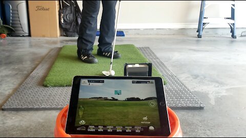 WGT Par 3 practice (via Skytrak!)