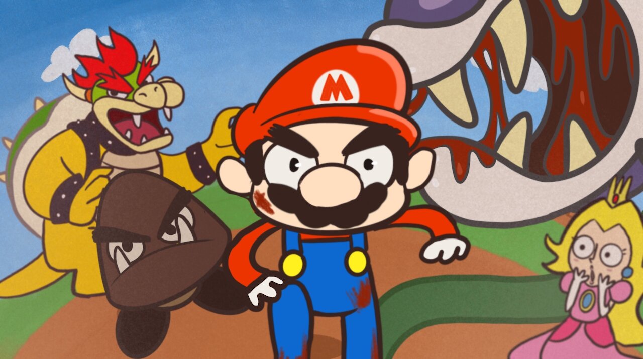 Mario's Horror World |Super Mario Parody