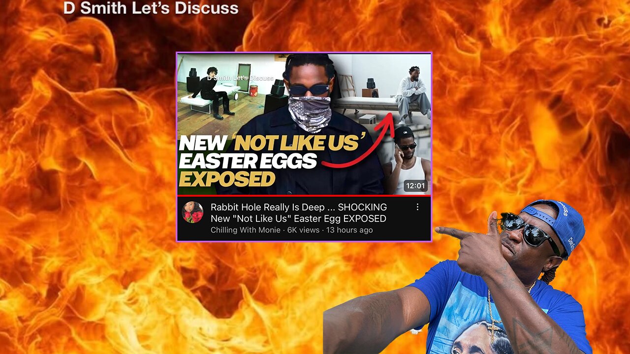 New Easter egg In "Not Like Us Video"