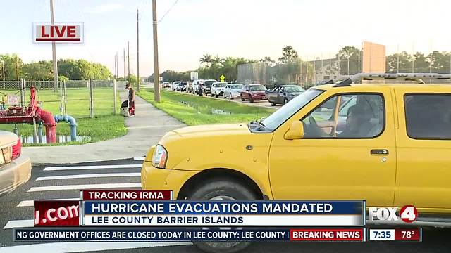 Shelters in Lee County preparing to open Friday morning