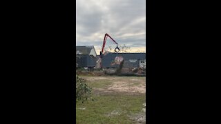 FEMA Disaster Debris Trucks