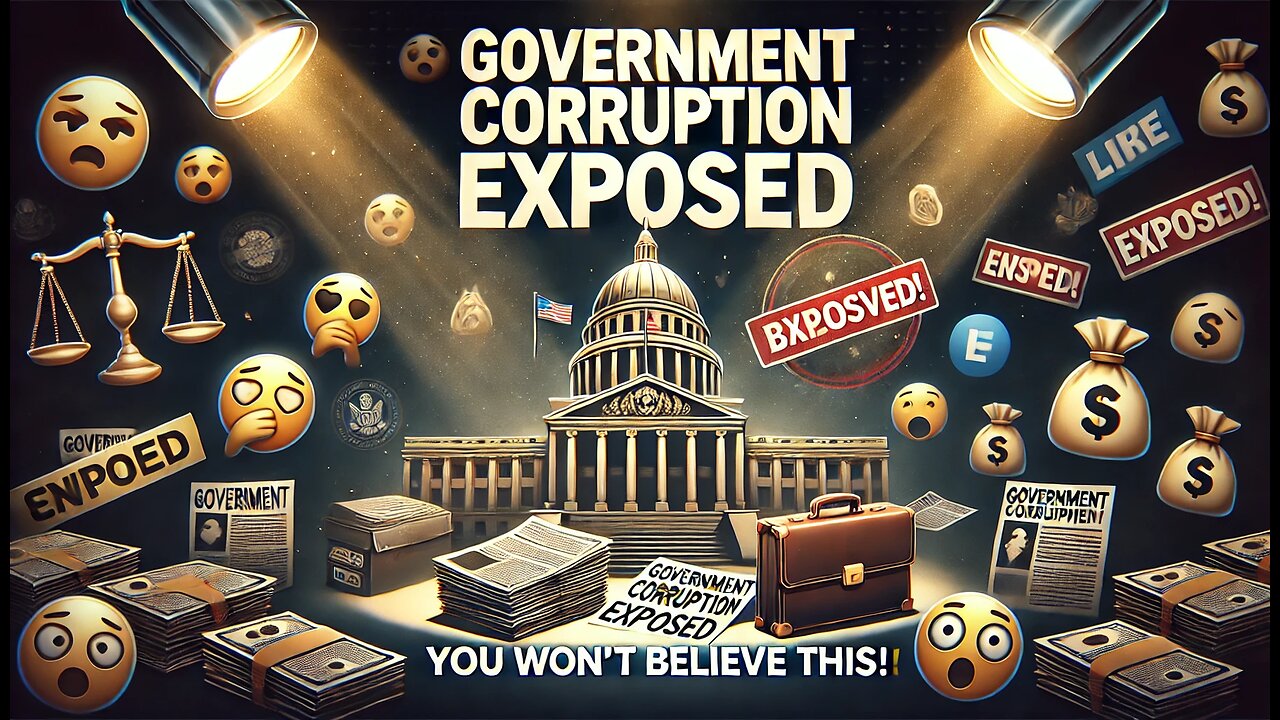 Shocking 🚨 Government Corruption Exposed - You Won't Believe This! 😲