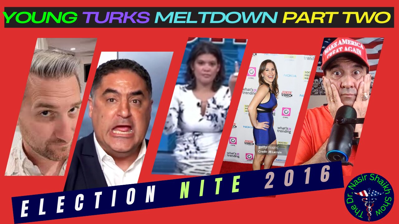 The Young Turks 2016 Election Meltdown Cenk Uygur Ana Kasparian John Iadarola TIMELINE Part Two