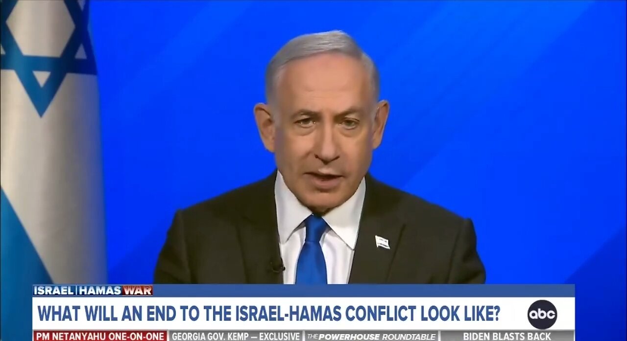 Netanyahu: This Is How We'll Know When Hamas Is Completely Eliminated