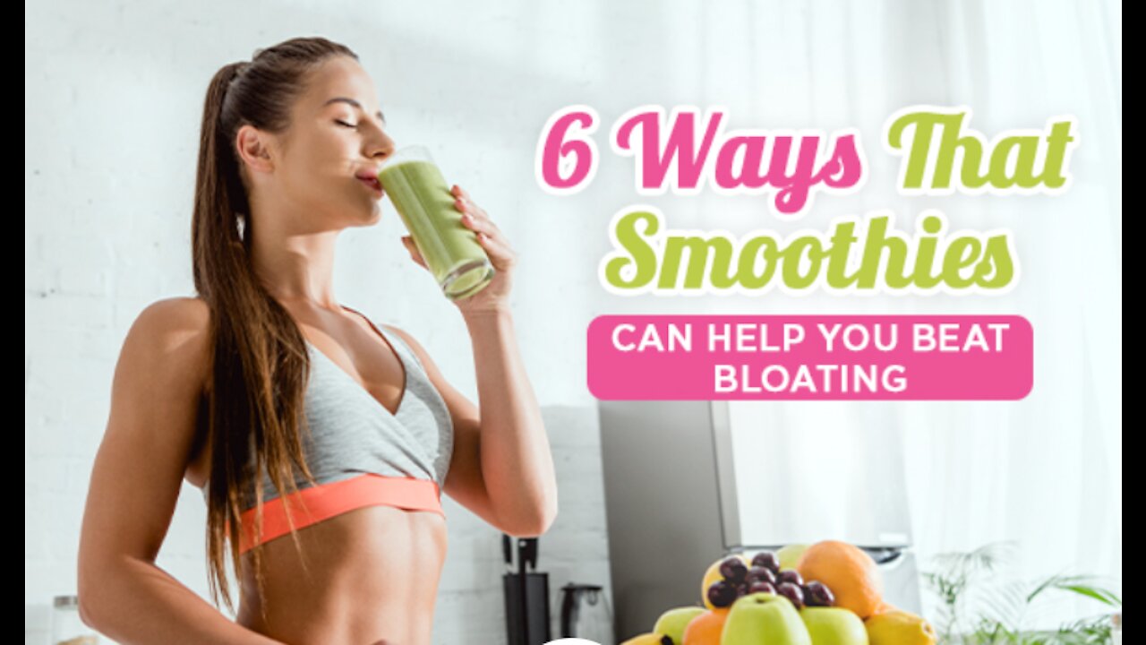 6 ways That Smoothies Can Help You Fight Bloating #shorts