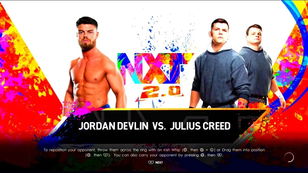 NXT JD McDonagh vs Julius Creed w/ Brutus Creed