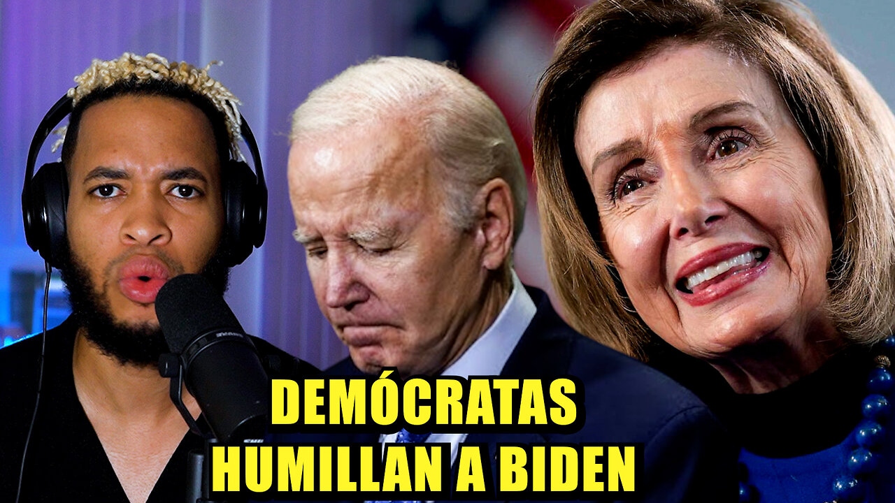 Pelosi Admite sacar a Joe Biden de la Carrera