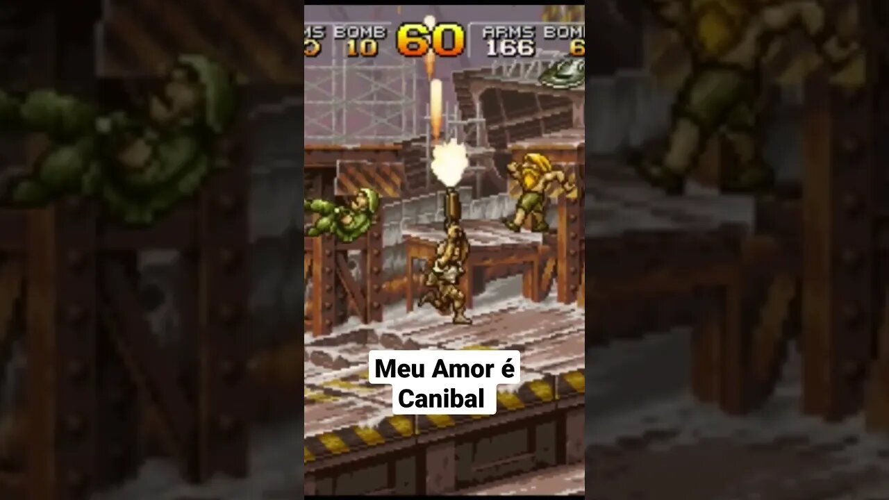 Os Caras Iam Cozinhar o Mendigo! - Metal Slug X COOP PC