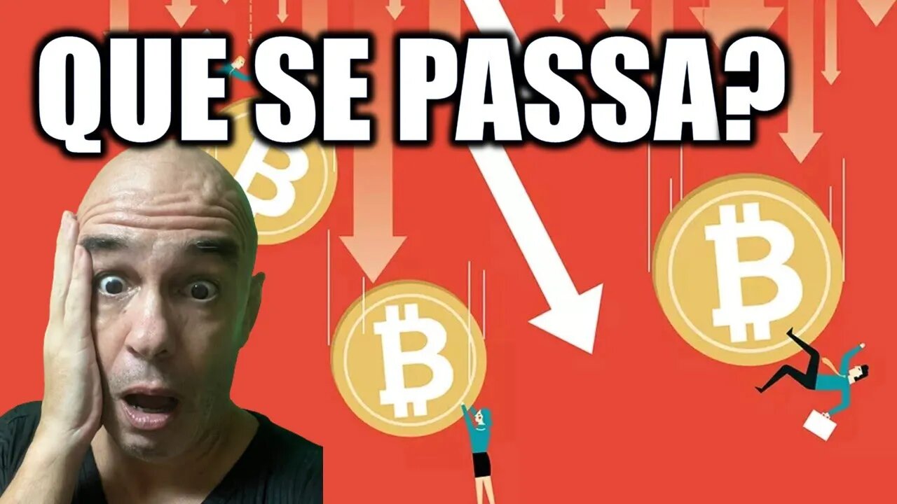 As 3 Razões Porque Bitcoin Está CAINDO! & O que Precisa Fazer: