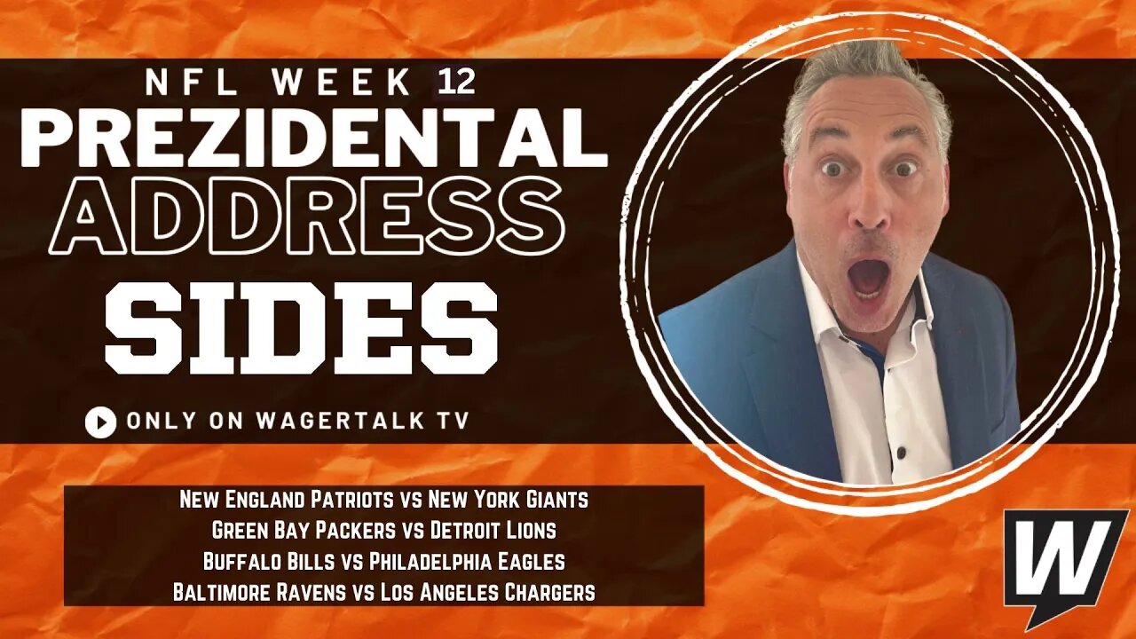 2023 NFL Week 12 Predictions | NFL Picks on Every Week 12 Game Part 1 | NFL Prezidential Address