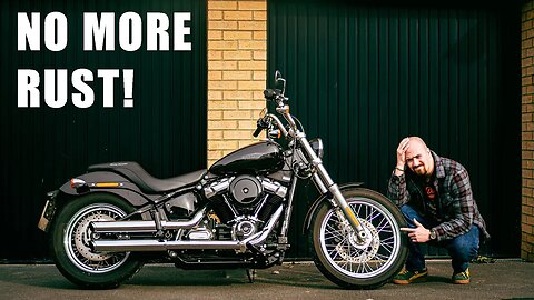 How I GOT RID of RUST On My Harley-Davidson!