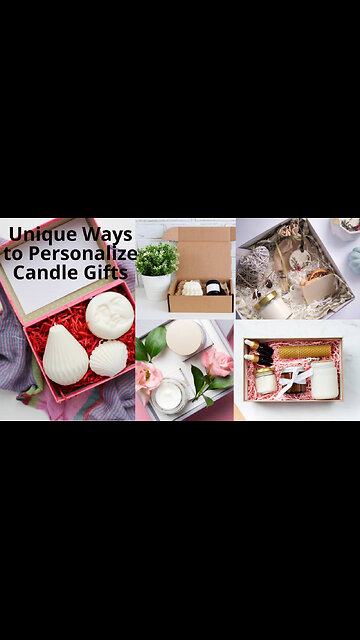 3 Unique Ways to Personalize Candle Gifts Today