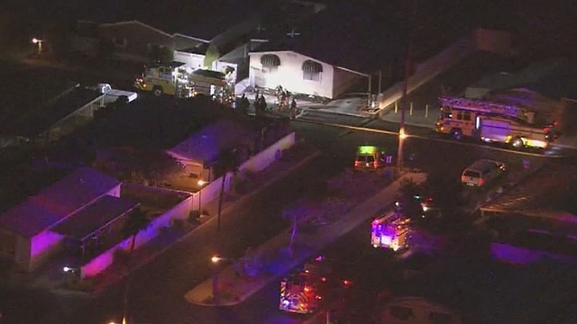 Person escapes trailer home fire