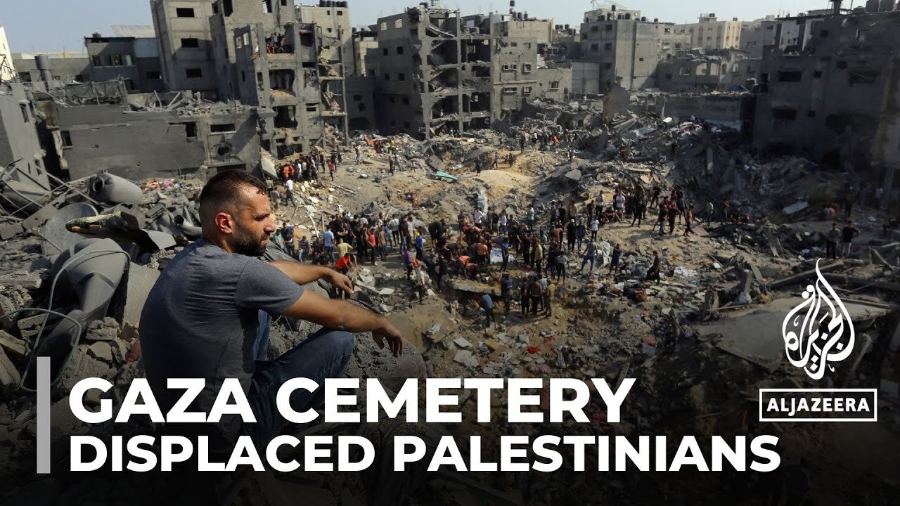 Sheltering with the dead: Displaced Palestinians forced to live in cemeteries